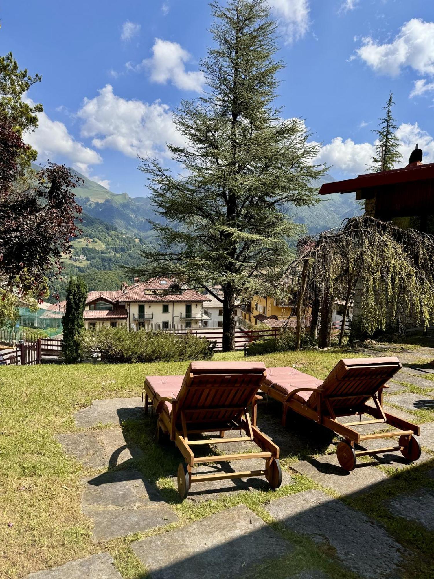 Villa Drago Chalet Oltre il Colle Εξωτερικό φωτογραφία
